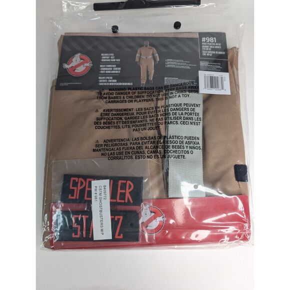 Ghostbusters Halloween Costume Adult Plus 2XL 48-52 BRAND NEW SEALED - Picture 6 of 9